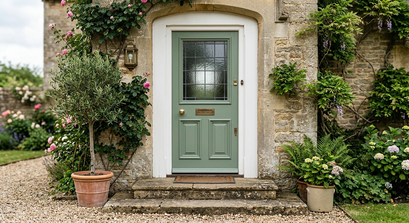 Front entrance door design