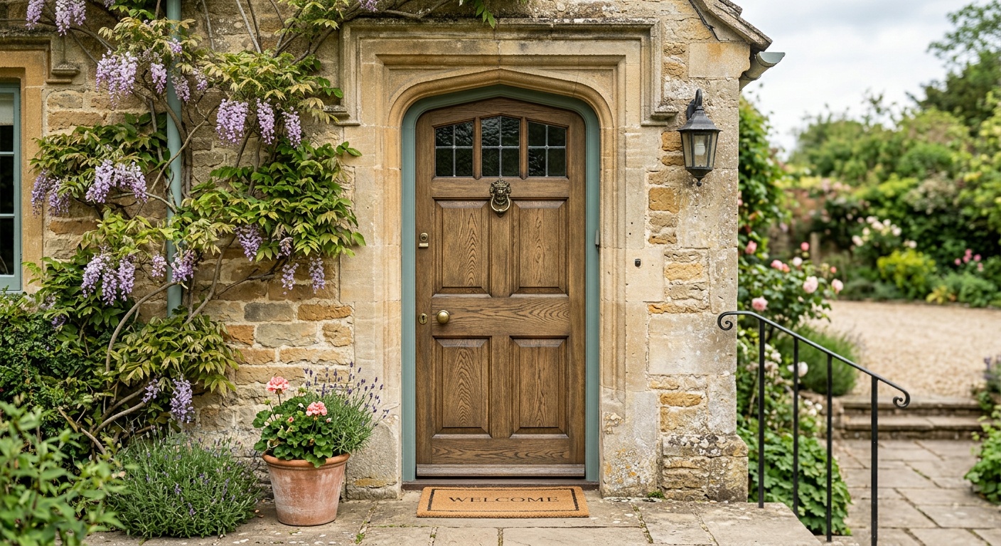 Front entrance door design